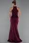 Abendkleid Lang Weinrot ABU6083