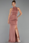 Abendkleid Lang Zimtfarben ABU6083