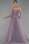 Abendkleid Lang Lavendel ABU6523