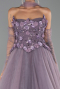 Abendkleid Lang Lavendel ABU6523