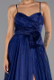 Abschlusskleid Lang Marineblau ABU6123