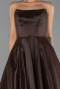 Abendkleid Lang Braun ABU6502