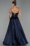 Abendkleid Lang Marineblau ABU6502