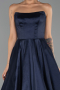 Abendkleid Lang Marineblau ABU6502