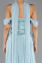 Abendkleid Lang Chiffon Minzgrün ABU5327