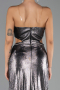 Abschlusskleid Lang Anthrazit ABU6127