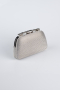 Abendtasche Gemustert Platin SH839