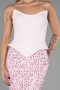 Abendkleid Lang Schuppig Puder ABU6546