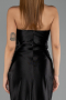 Abendkleid Lang Schwarz ABU6548