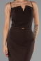 Partykleid Midi Braun ABK2687