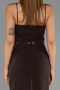 Partykleid Midi Braun ABK2687