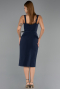 Partykleid Midi Marineblau ABK2688