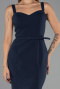 Partykleid Midi Marineblau ABK2688