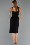 Partykleid Midi Schwarz ABK2688