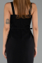 Partykleid Midi Schwarz ABK2688