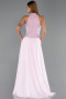Abendkleid Lang Chiffon Puder ABU6550