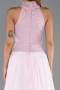Abendkleid Lang Chiffon Puder ABU6550
