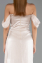 Abendkleid Lang Chiffon Beige ABU6496