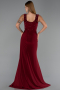 Abendkleid Lang Weinrot ABU6552