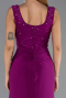 Abendkleid Lang Fuchsie ABU6552