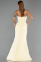 Abendkleid Lang Gelb ABU6327