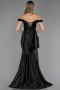 Abendkleid Lang Schwarz ABU6565