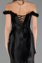 Abendkleid Lang Schwarz ABU6565