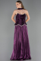 Abendkleid Lang Chiffon Violette ABU6570