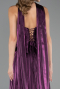 Abendkleid Lang Chiffon Violette ABU6570