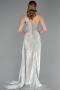 Abschlusskleid Lang Chiffon Türkis ABU6622