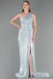 Abschlusskleid Lang Chiffon Minzgrün ABU6622