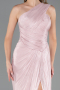 Abschlusskleid Lang Chiffon Puder ABU6622
