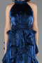 Abendkleid Lang Marineblau ABU6571