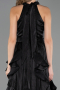 Abendkleid Lang Schwarz ABU6571