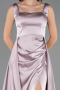 Abschlusskleid Lang Satin Altrosa ABU6572
