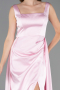 Abschlusskleid Lang Satin Puder ABU6572