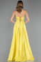 Abschlusskleid Lang Satin Pistaziengrün ABU6573