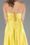 Abschlusskleid Lang Satin Pistaziengrün ABU6573