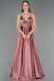 Abschlusskleid Lang Satin Zwiebelschale ABU6573