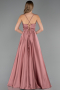Abschlusskleid Lang Satin Zwiebelschale ABU6573