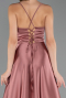 Abschlusskleid Lang Satin Zwiebelschale ABU6573