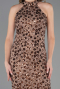 Abschlusskleid Lang Spitze Kupfer ABU6578