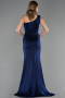 Abendkleid Lang Marineblau ABU6579
