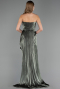 Abschlusskleid Lang Chiffon Khaki ABU6580