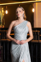 Abschlusskleid Lang Chiffon Minzgrün ABU6622