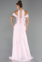 Abendkleid Lang Chiffon Puder ABU6588