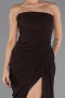 Abendkleid Lang Chiffon Braun ABU6589