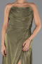Abschlusskleid Lang Chiffon Khaki ABU6590
