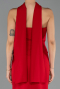 Abendkleid im Meerjungfrau-Stil Lang Rot ABU6575