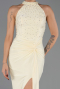 Abschlusskleid Lang Gelb ABU6215